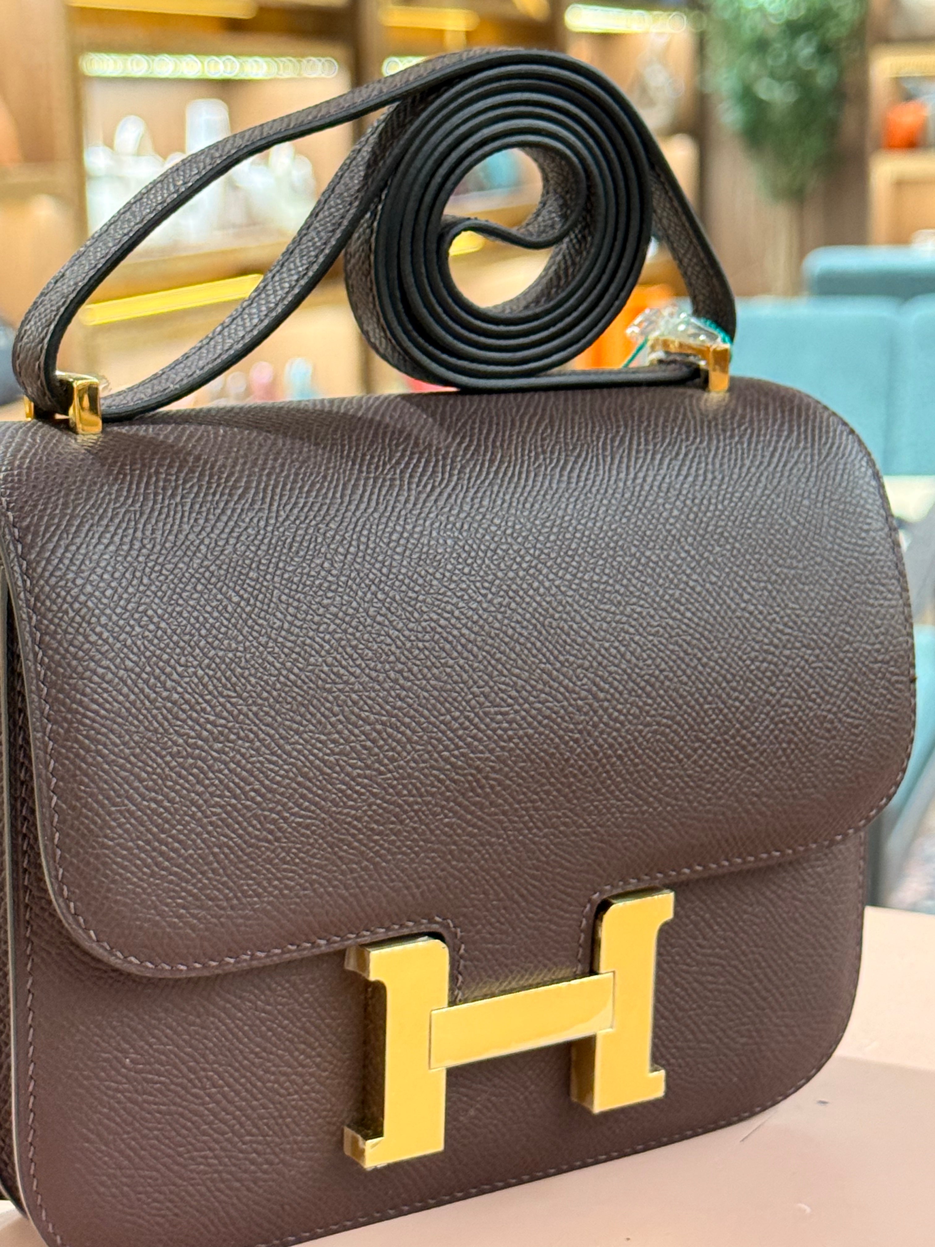 Hermes | Constance (18) – Epsom – Brown – Gold Hardware