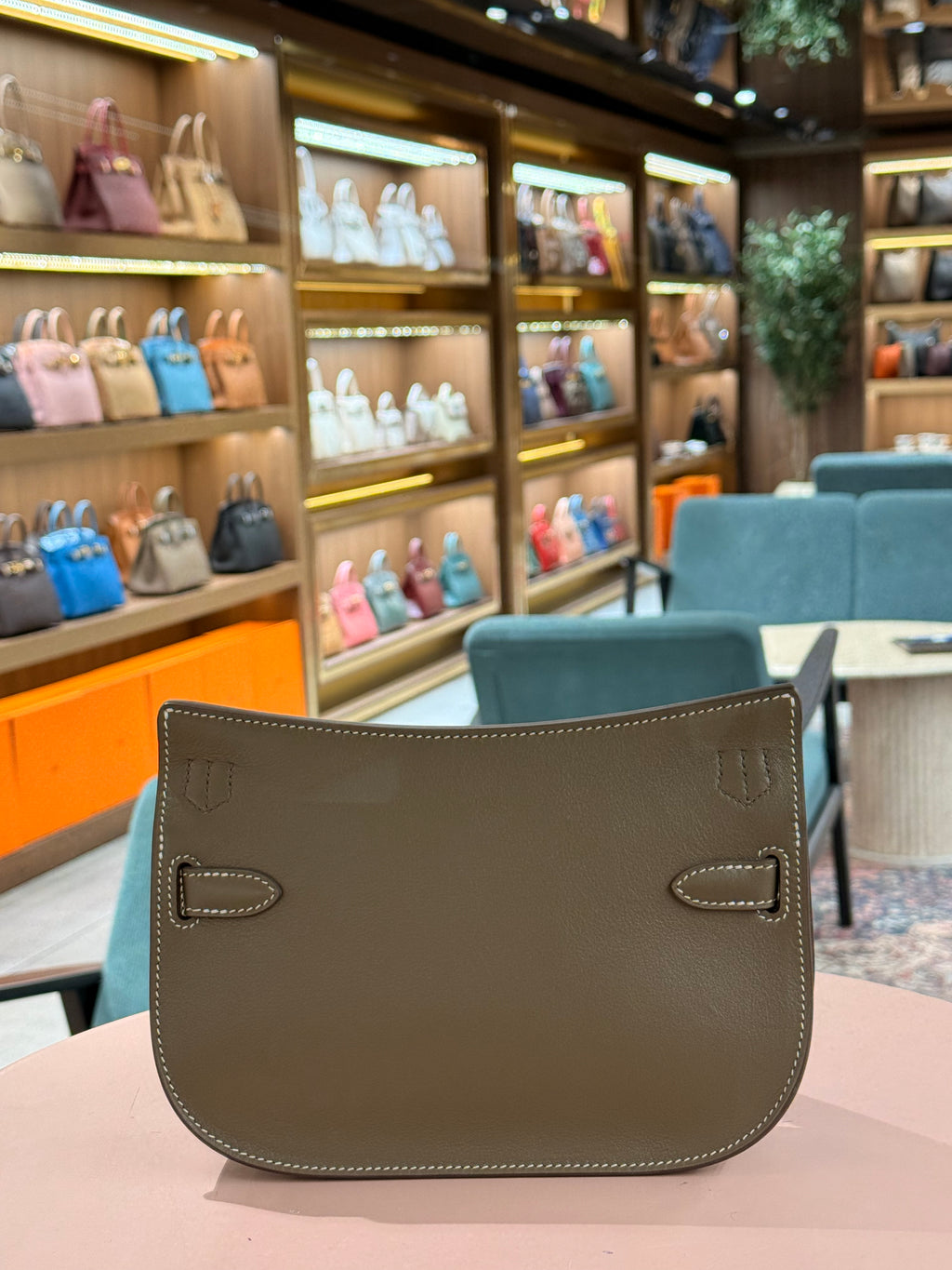 Hermes | Jypsiere (Mini) – Epsom – Etoupe – Palladium Hardware