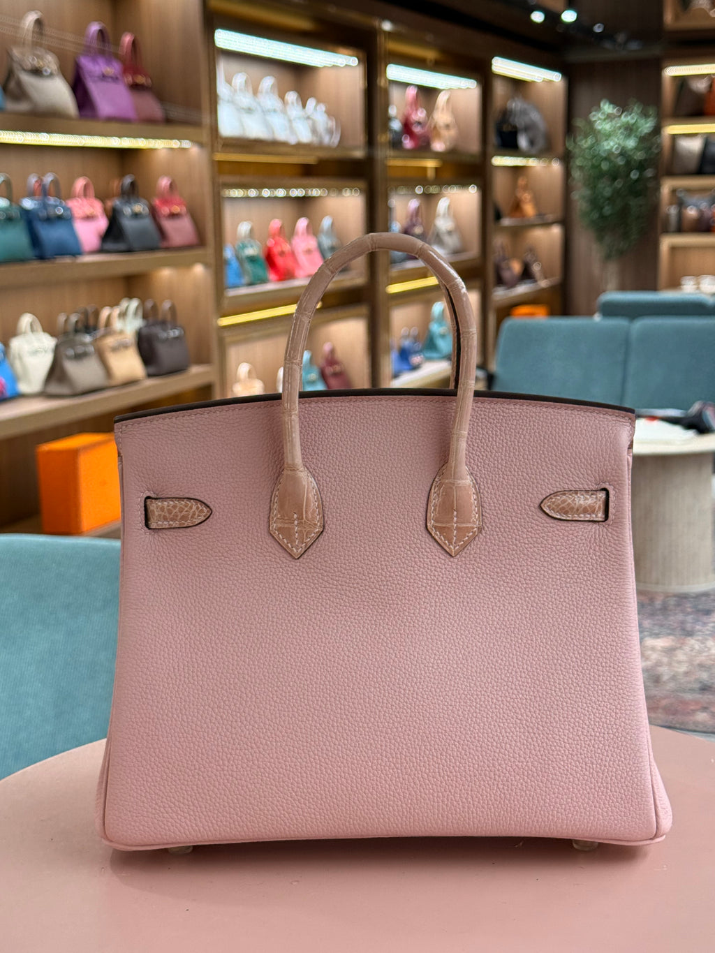 Hermes | Birkin (25) – Togo – Rose Sakura – Gold Hardware