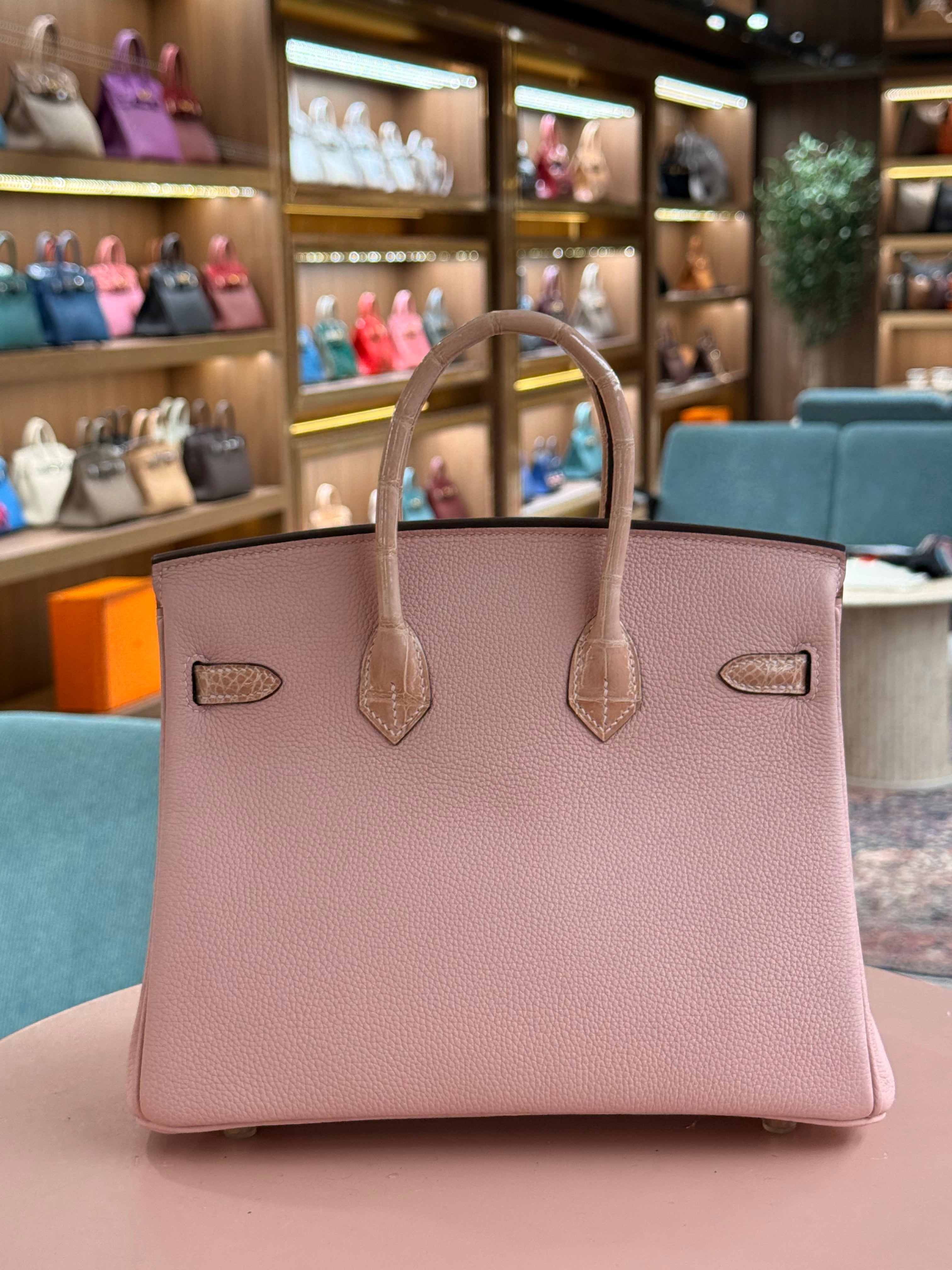 Hermes | Birkin (25) – Togo – Rose Sakura – Gold Hardware