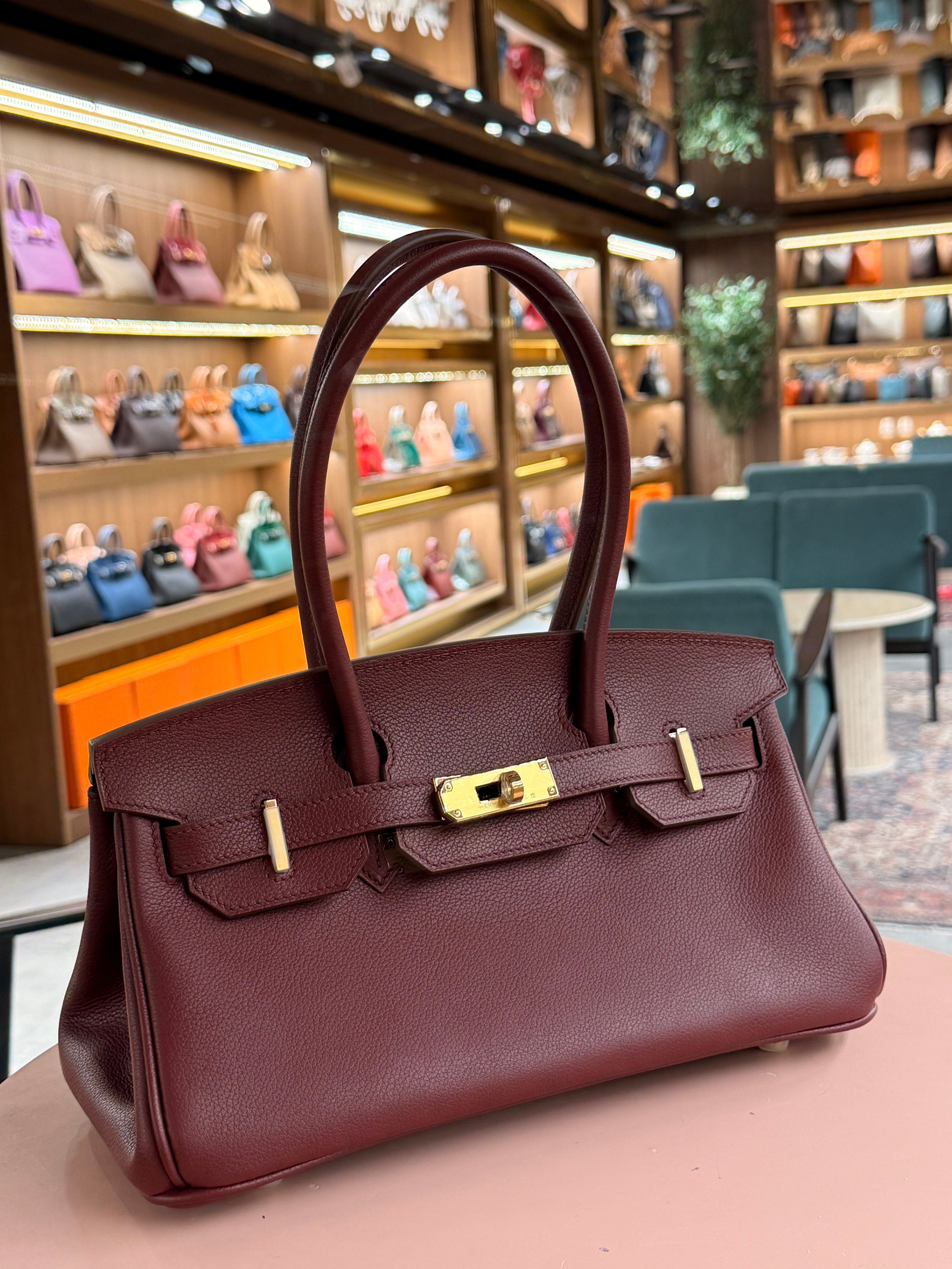 Hermes | Birkin (42) – Togo – Rouge H – Gold Hardware