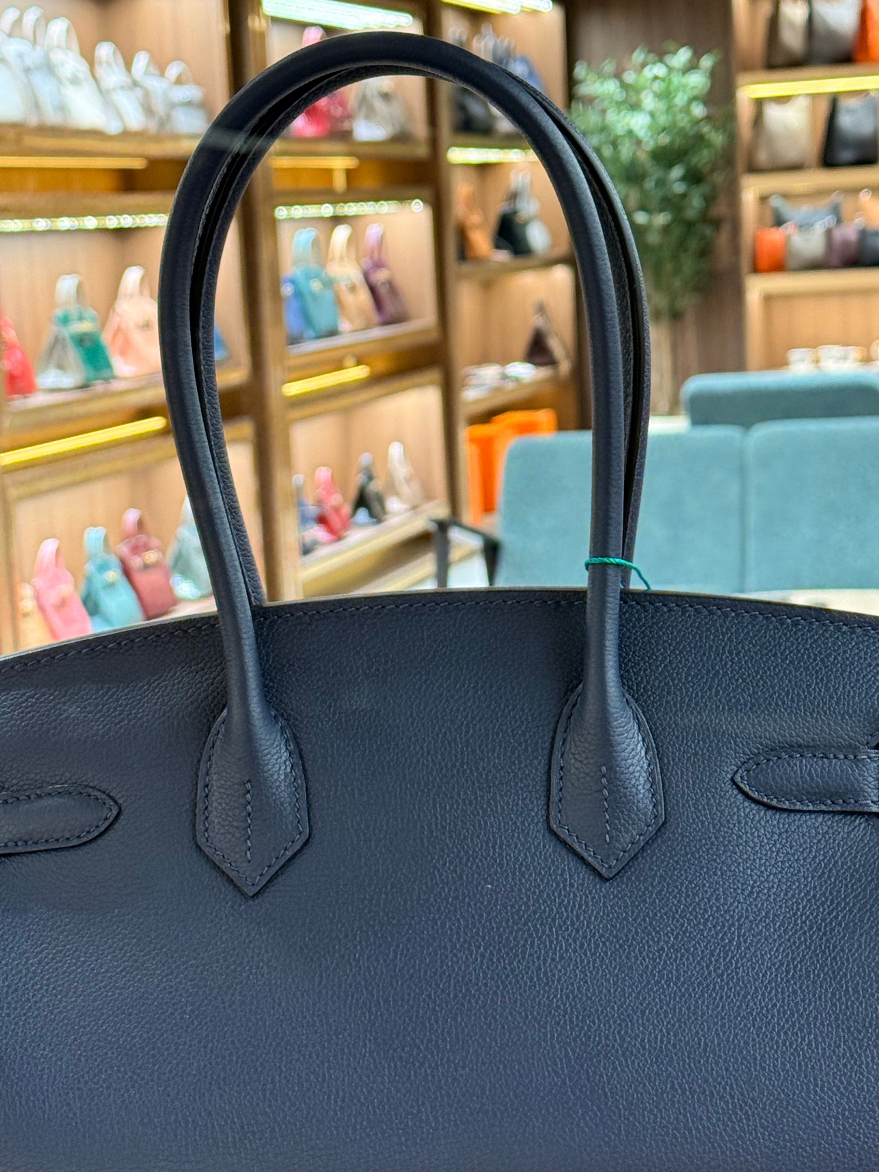 Hermes | Birkin (42) – Togo – Navy – Gold Hardware