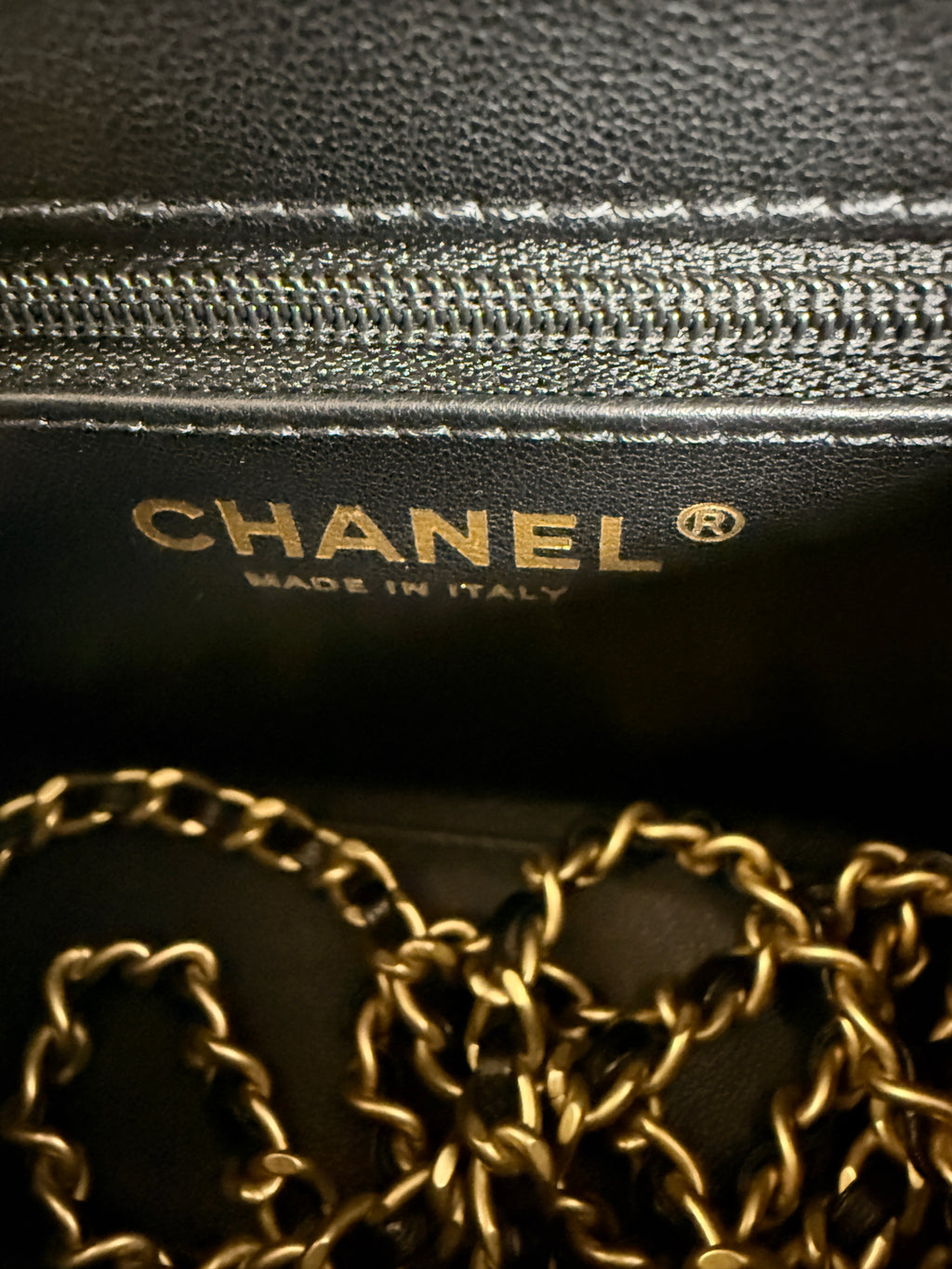 Chanel | Kelly Shopper – Velvet – Black – Gold Hardware