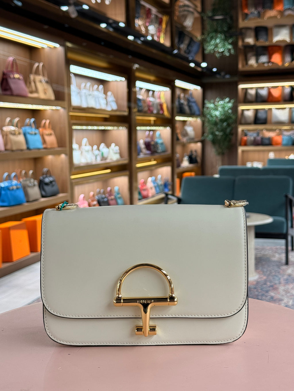 Gucci | Small Siena (Small) – Leather – Ivory – Gold Hardware