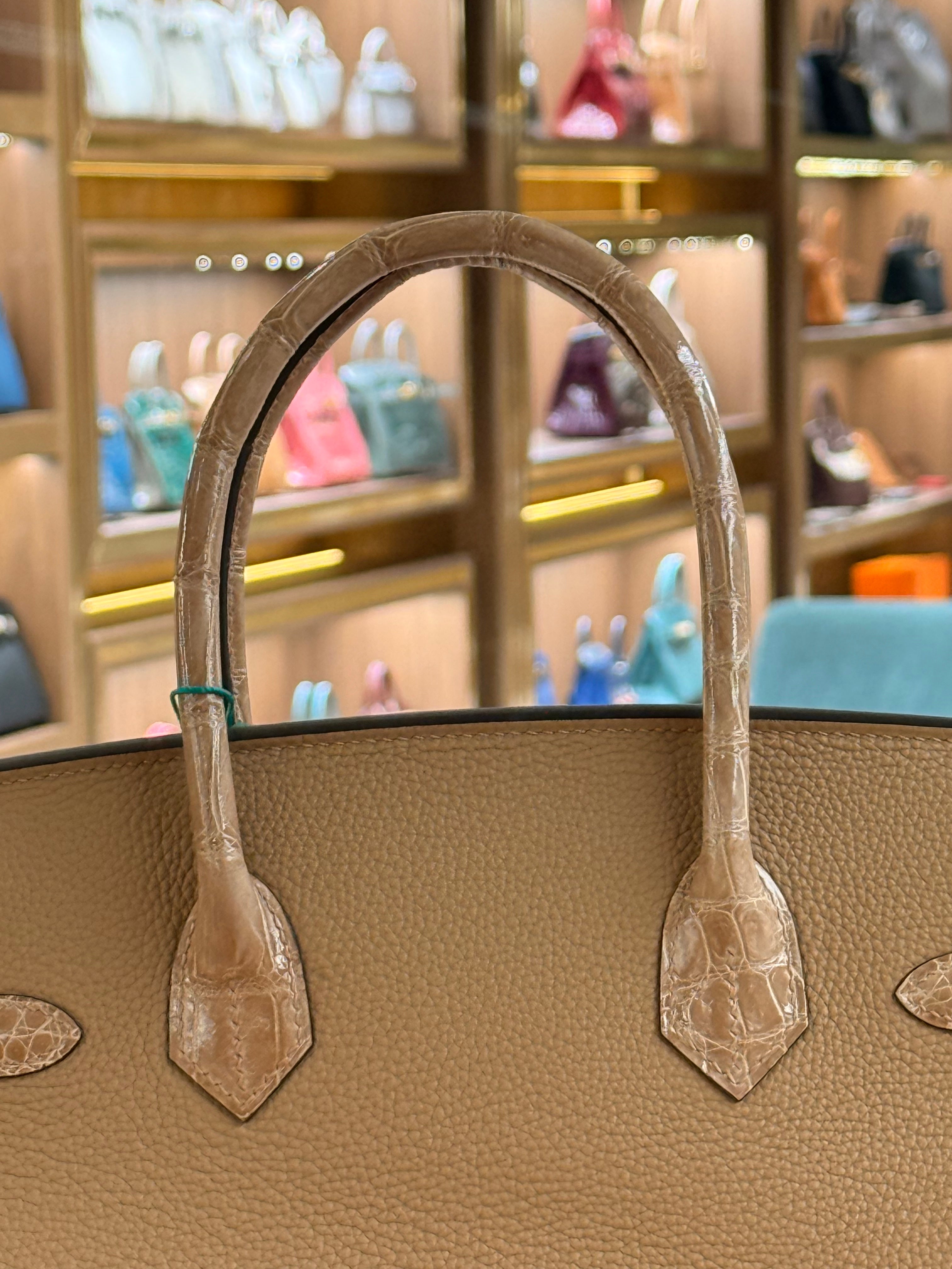 Hermes | Birkin-Touch (30) – Togo – Gold – Palladium Hardware