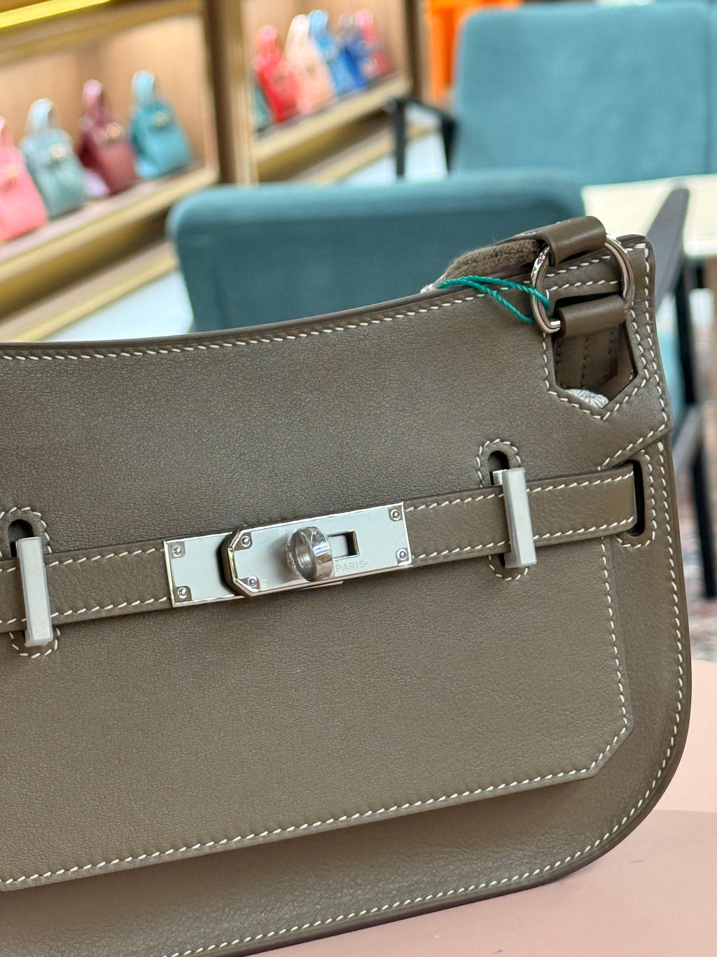 Hermes | Jypsiere (Mini) – Epsom – Etoupe – Palladium Hardware