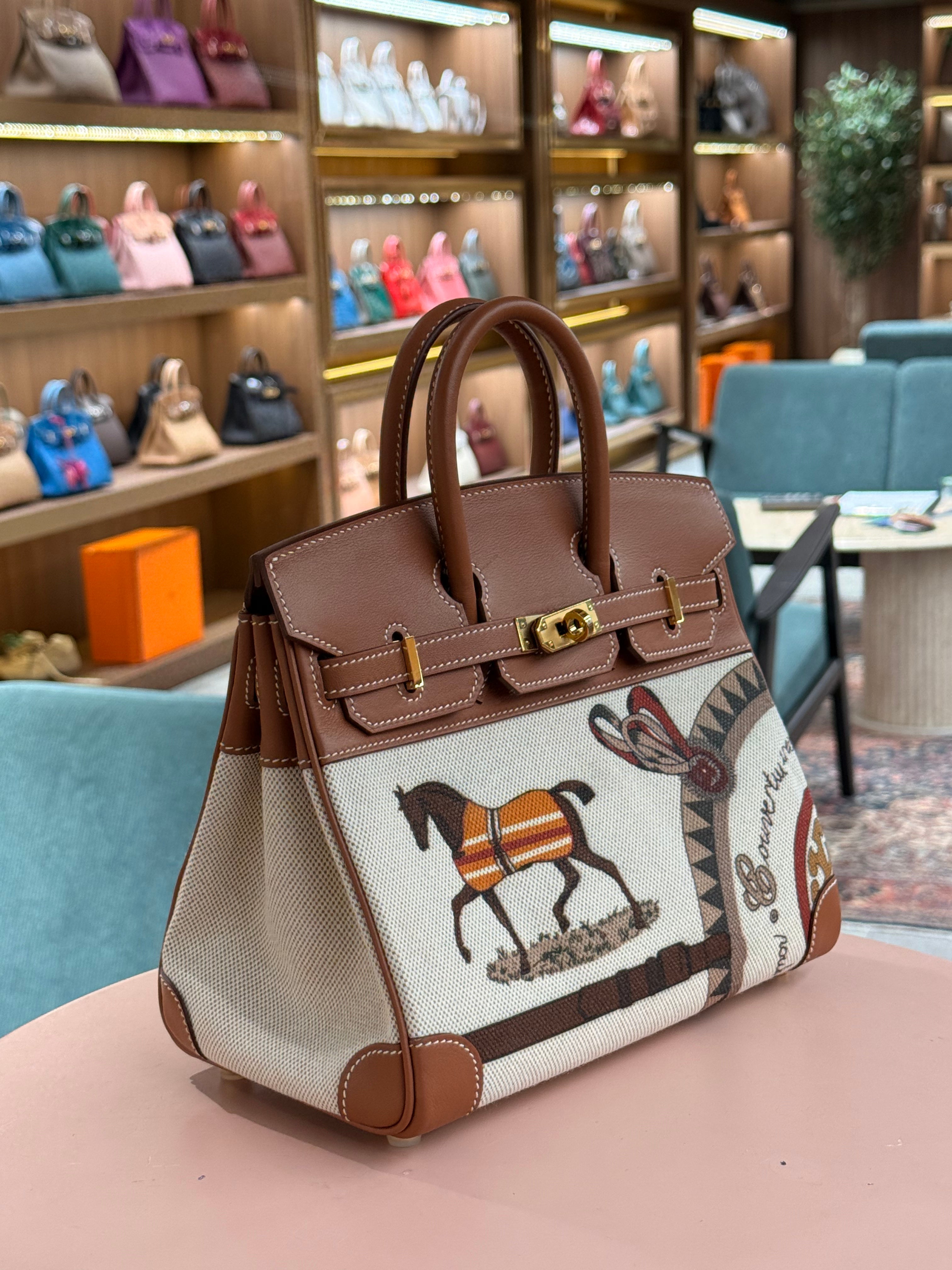 Hermes | Birkin (25) – Swift – Brown – Gold Hardware