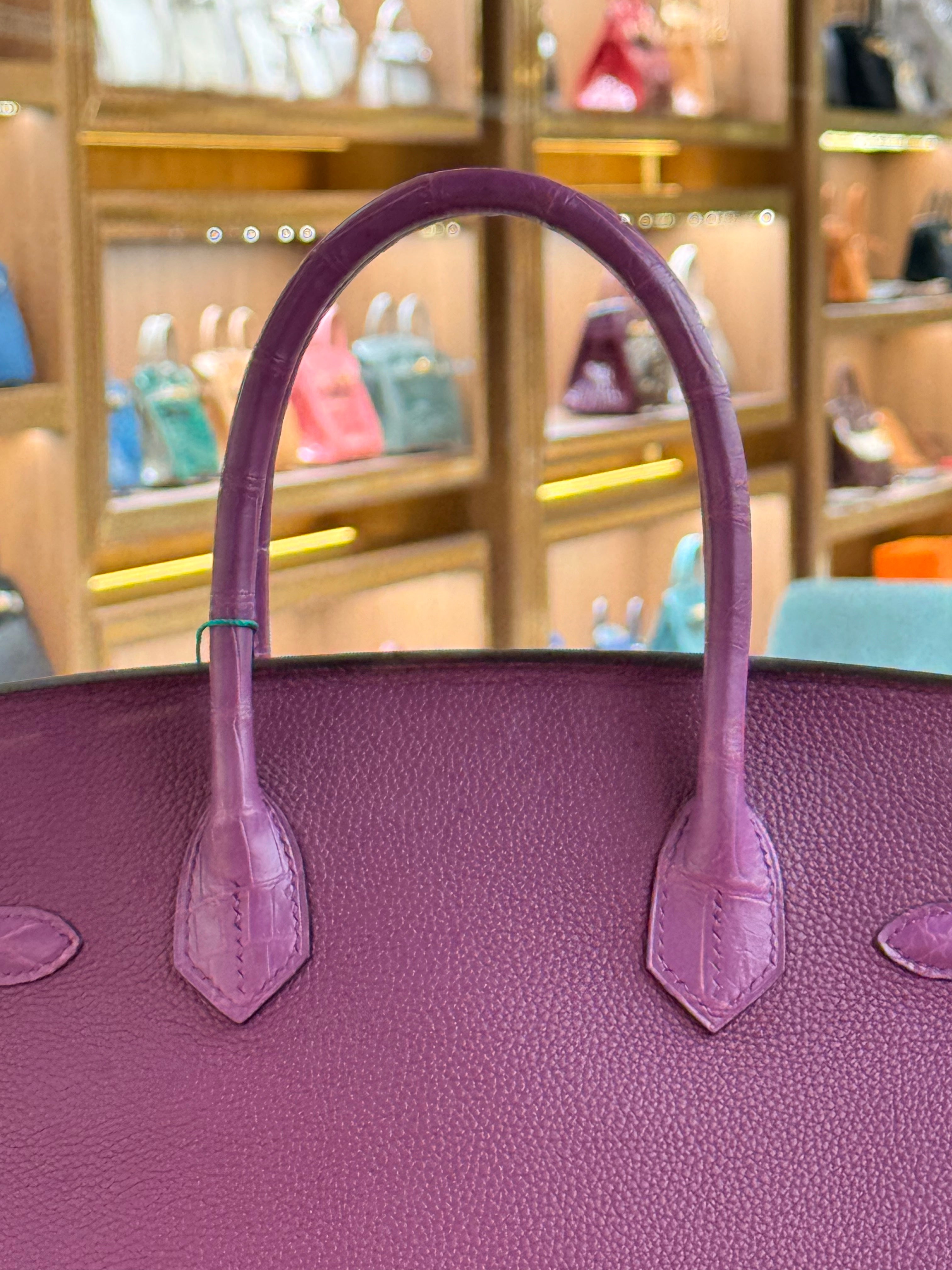 Hermes | Birkin (30) – Togo – Violet – Gold Hardware