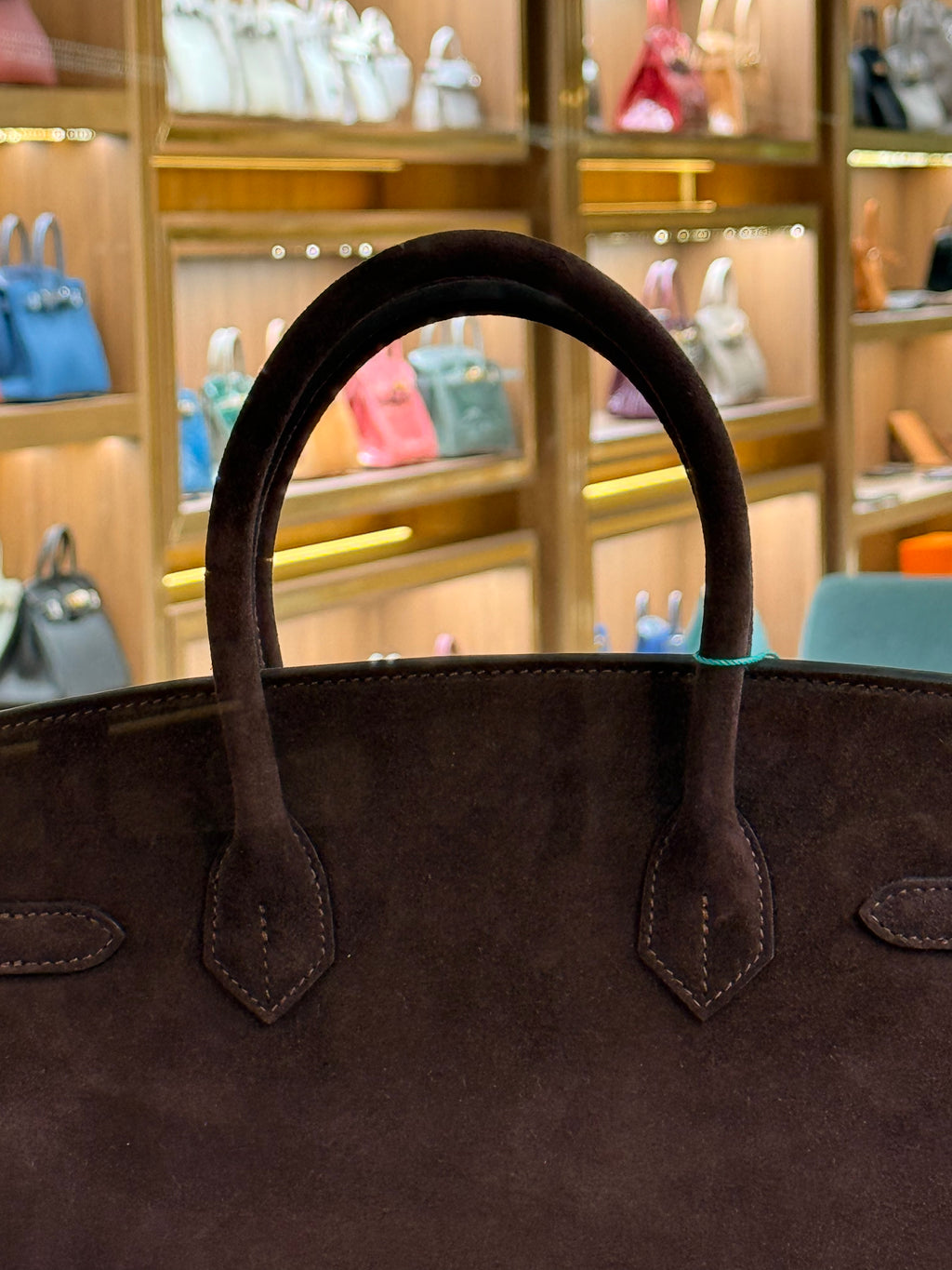 Hermes | Birkin (30) – Suede – Brown – Gold Hardware