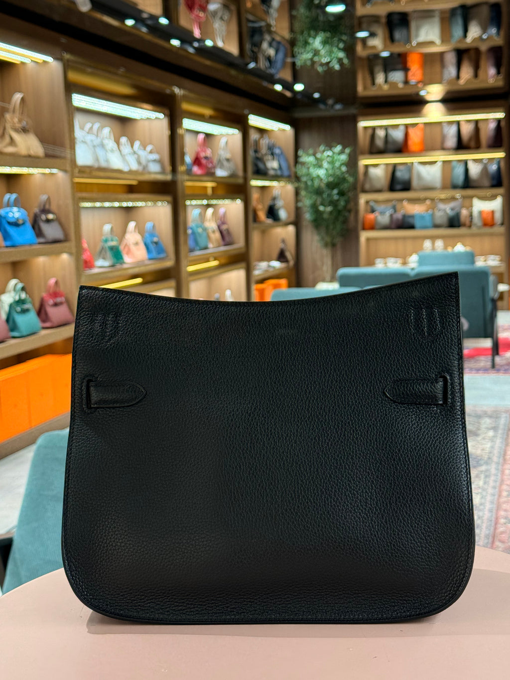 Hermes | Jypsiere (28) – Togo – Black – Palladium Hardware
