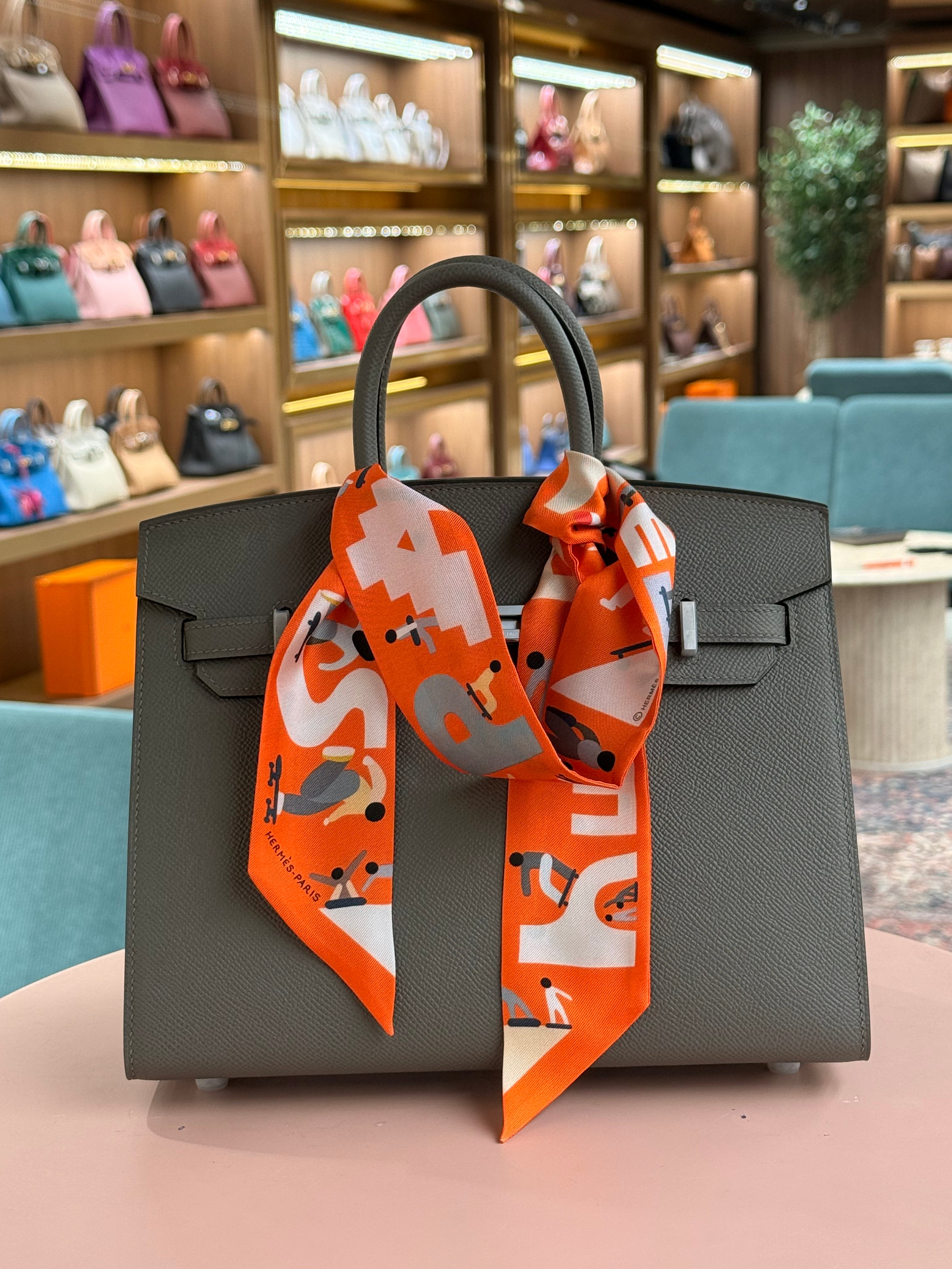 Hermes | Birkin (25) – Epsom – Etoupe – Palladium Hardware